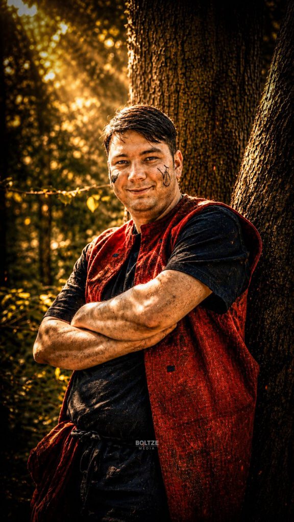 Percy von Vulcano Dragons bei einer Feuershow