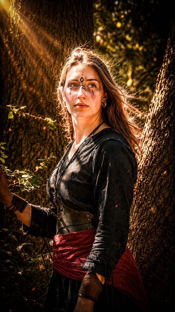 Pia von Vulcano Dragons bei einer Feuershow